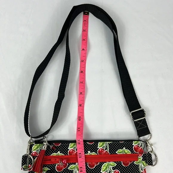 Handmade Cherry Crossbody Bag - Picture 9 of 12
